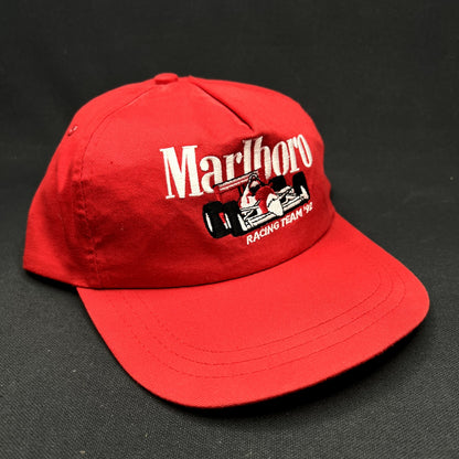 Vintage Marlboro Indy Car Racing Team ’92 Snapback Hat Red