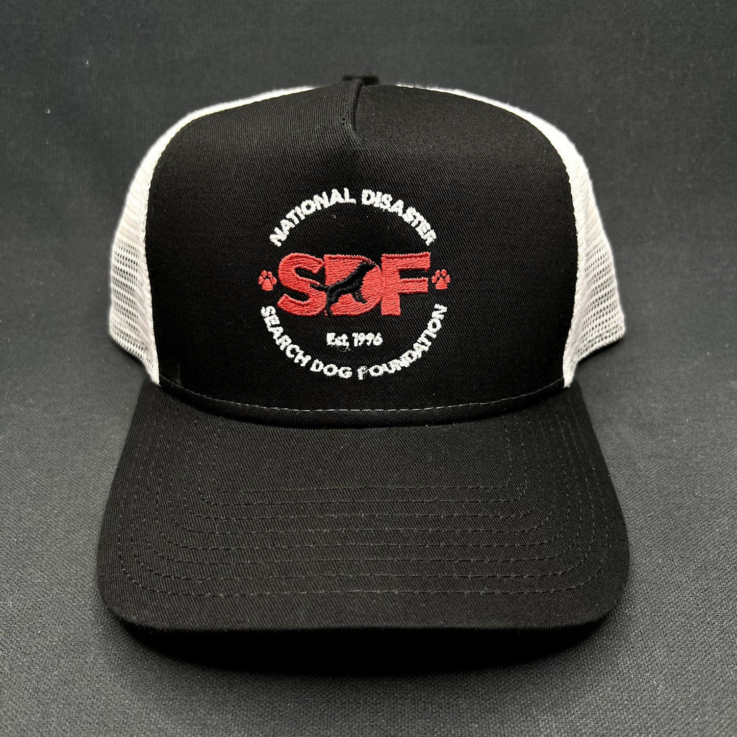 New Era 9FORTY SDF National Disaster Search Dog Foundation Trucker Snapback Hat