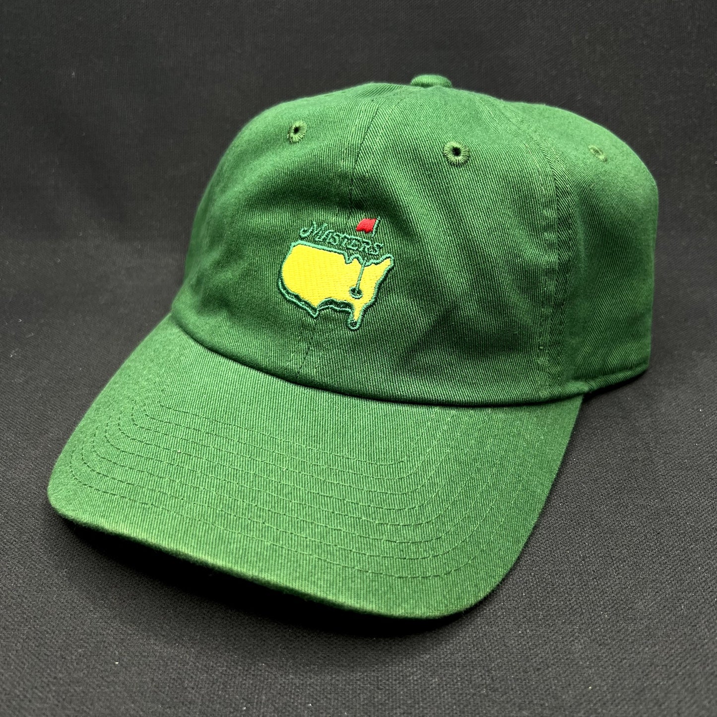 Masters Golf Tournament Augusta National American Needle Strapback Hat Green