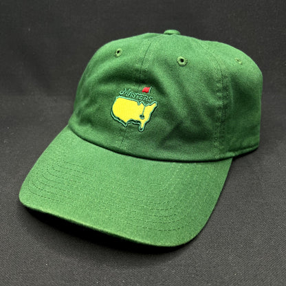 Masters Golf Tournament Augusta National American Needle Strapback Hat Green