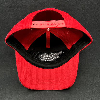 Logic Cowboy Bebop Red Corduroy Snapback Anime Hat Sunrise Bandai Namco