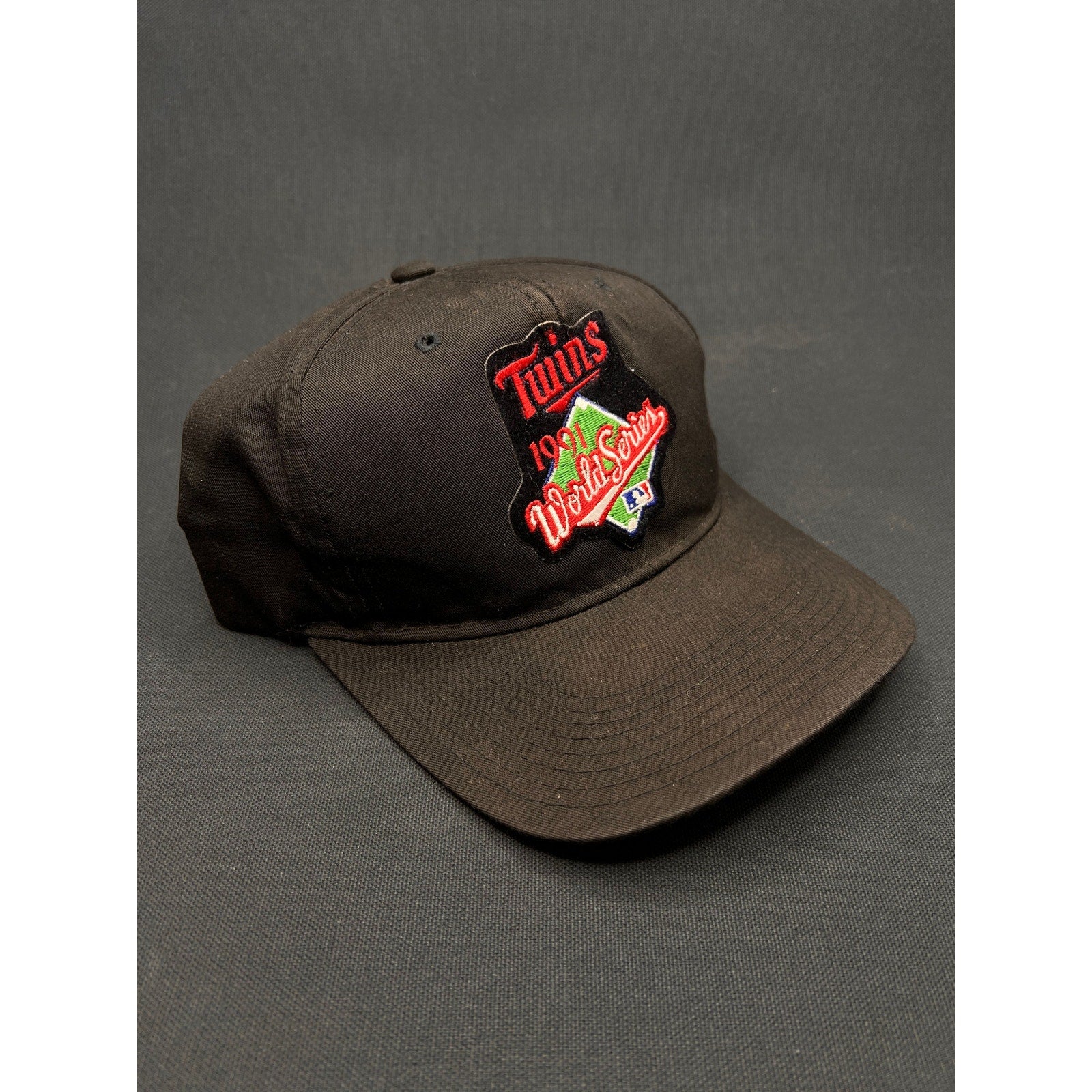 Vintage 1991 Minnesota Twins World Series Hat MLB Snapback Made in Korea