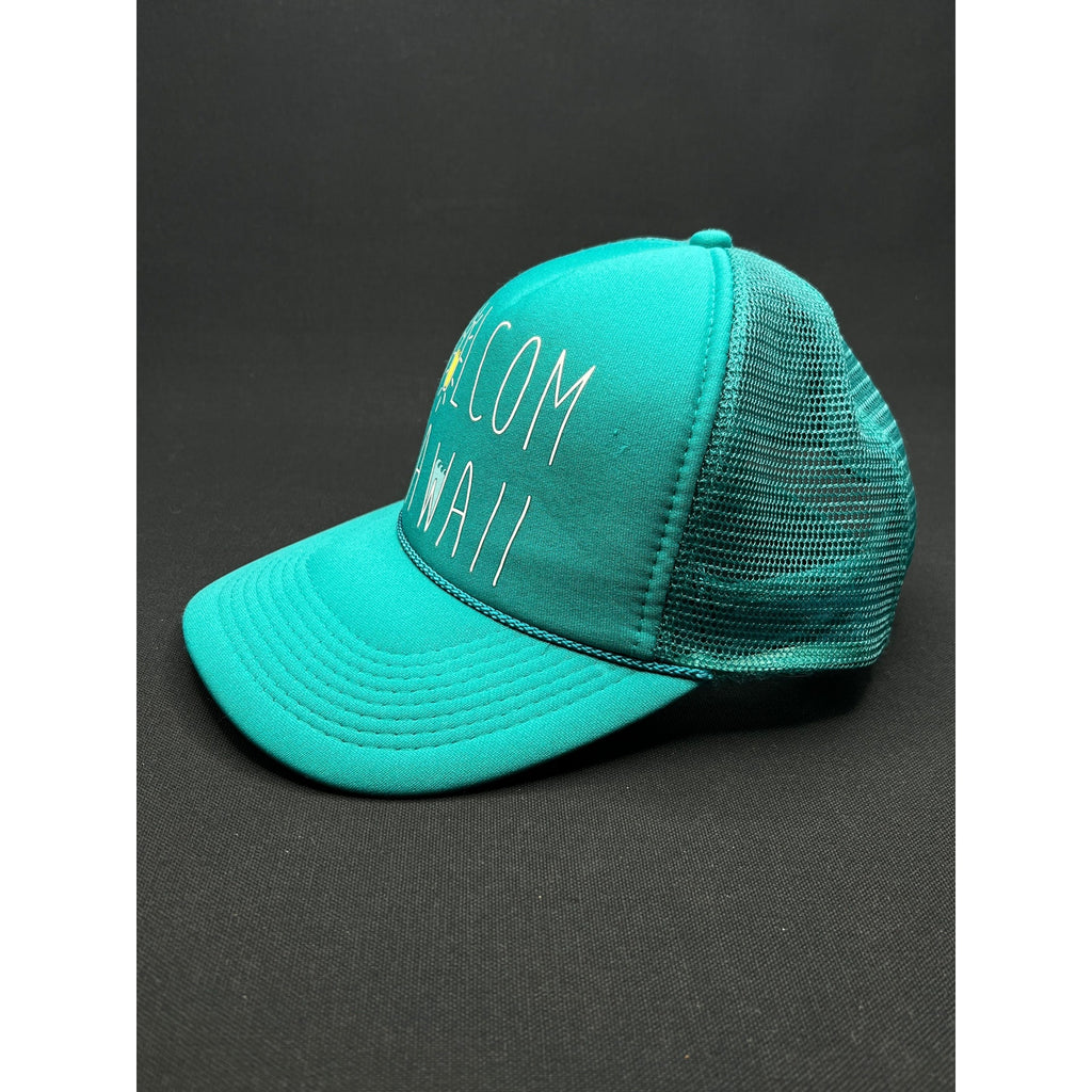 Volcom Hawaii Teal Mesh Trucker Hat – Otto Collection Snapback
