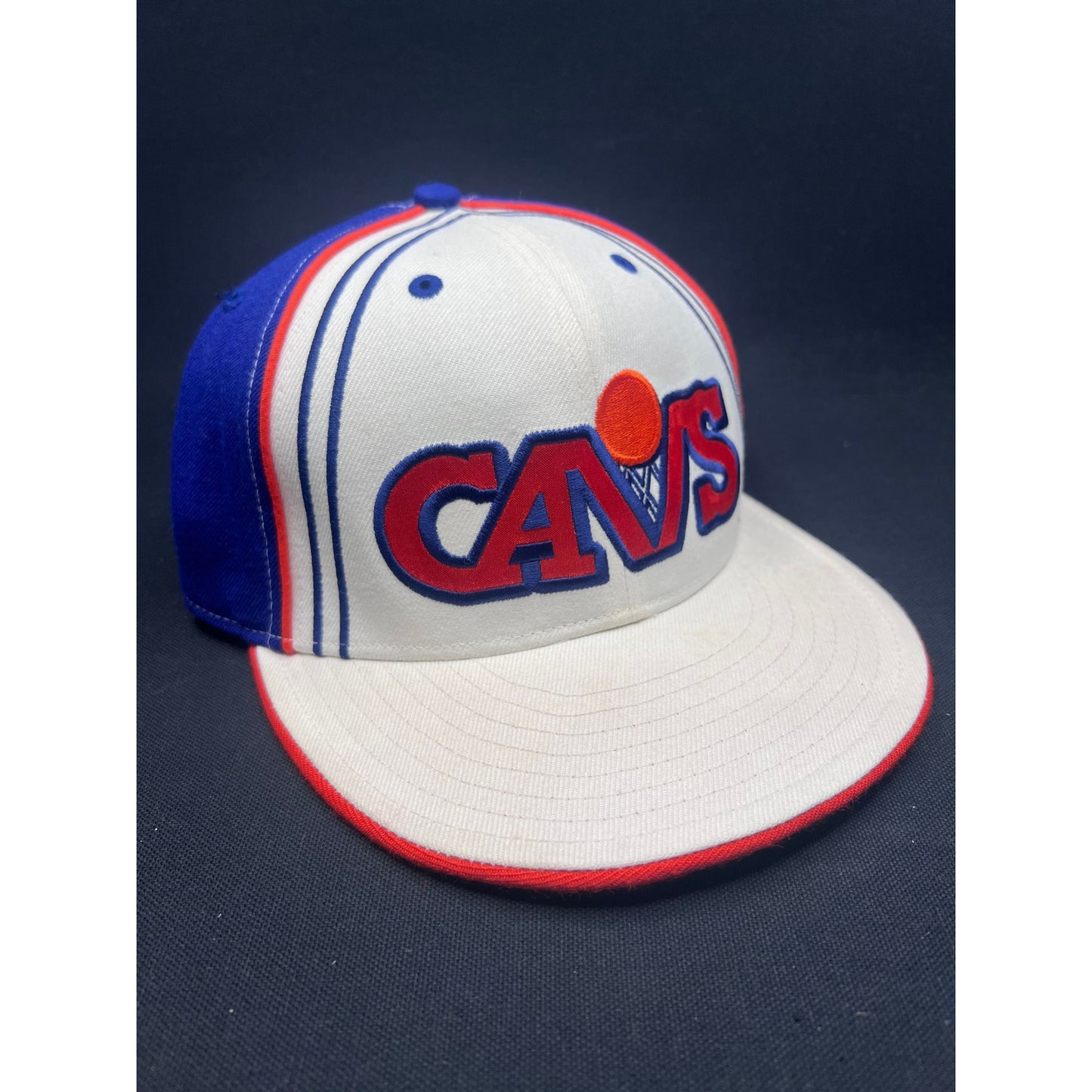 Vintage Cleveland Cavaliers 90s Style Hat New Era 59FIFTY Hardwood Classics 71/8