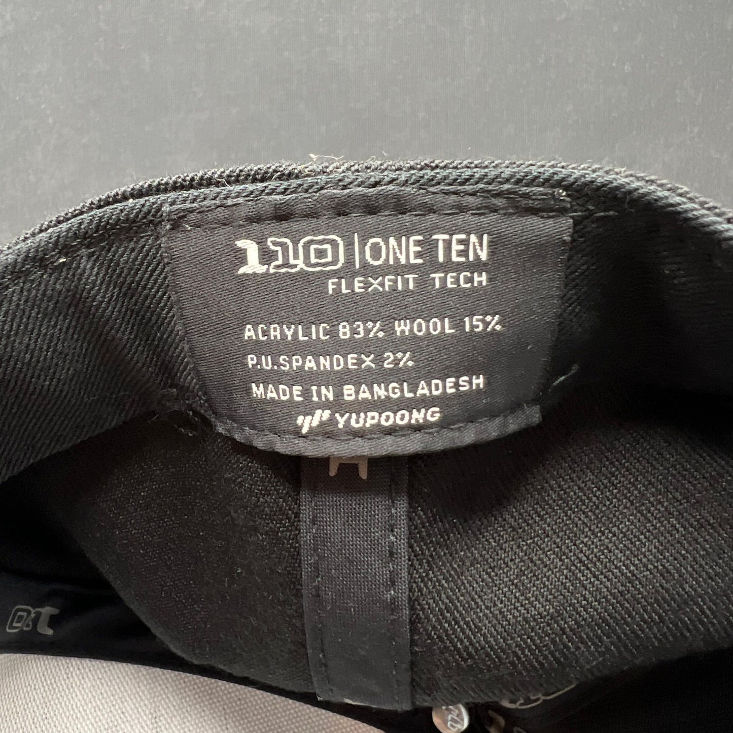 Kenichi Fishing Flexfit 110 Snapback Hat Black Yupoong NWT