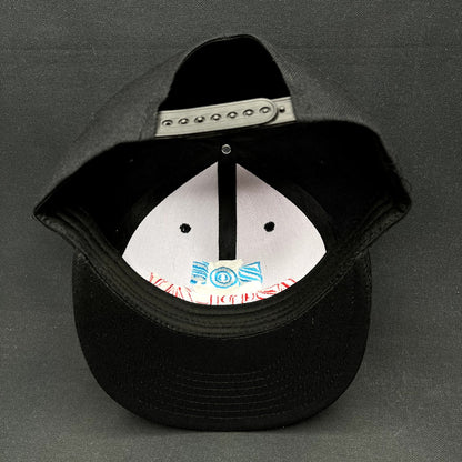 Zoé Aztlán Album Snapback Hat Black Chokolids Mexican Rock Band Cap