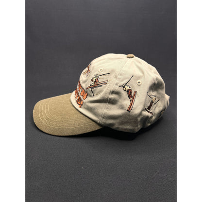 Vintage 90s “Pushin’ the Limits” Skiing Hat – Attitude Brand Strapback