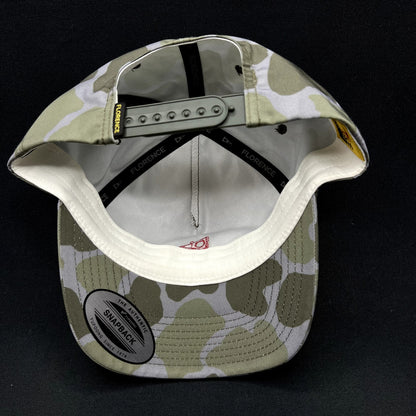 Florence Marine X Camo Snapback Hat Sample North Shore Tested Yupoongw