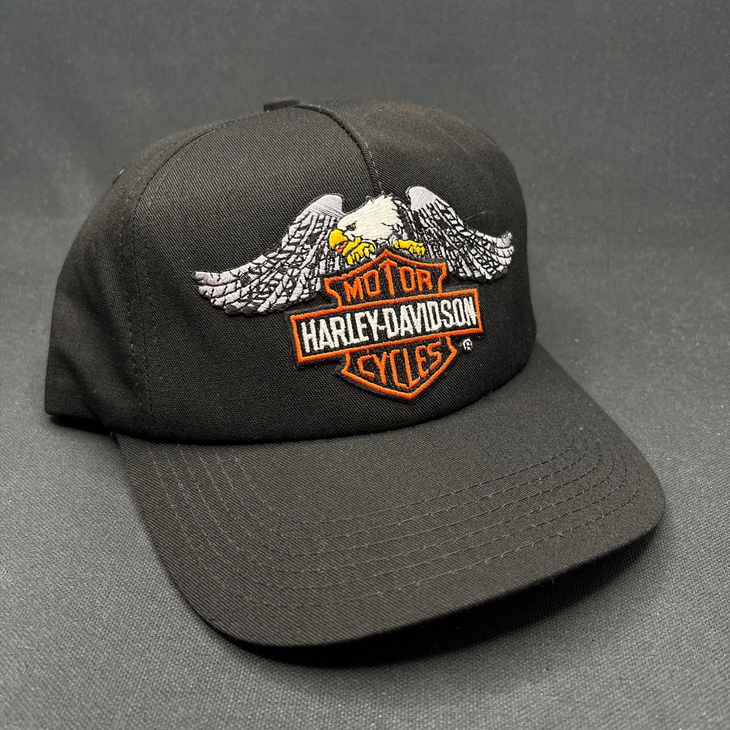 Vintage Harley Davidson Kailua Kona Hawaii Eagle Snapback USA