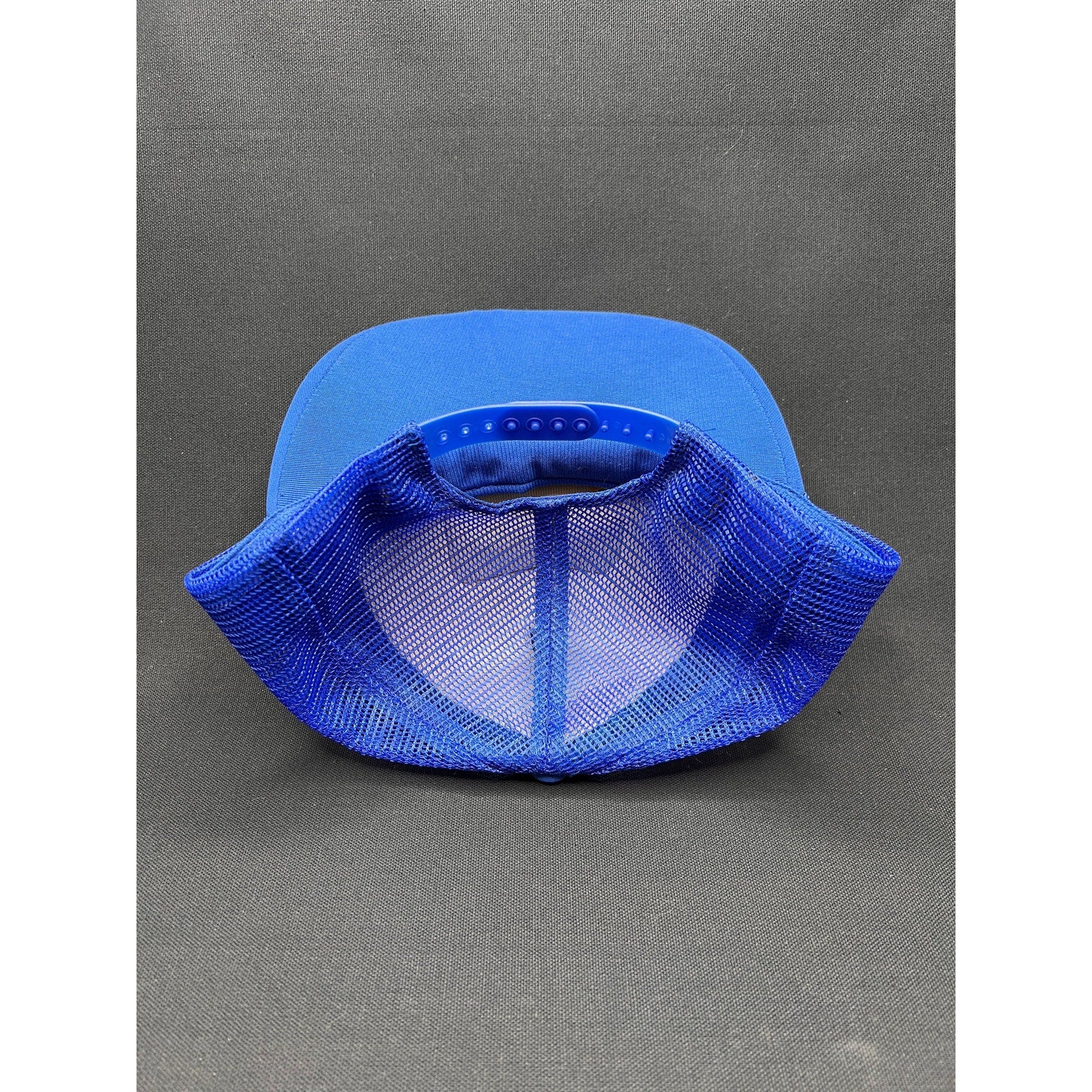 Vintage 1980s Catalina Blue and Gold Trucker Hat with Laurel Brim