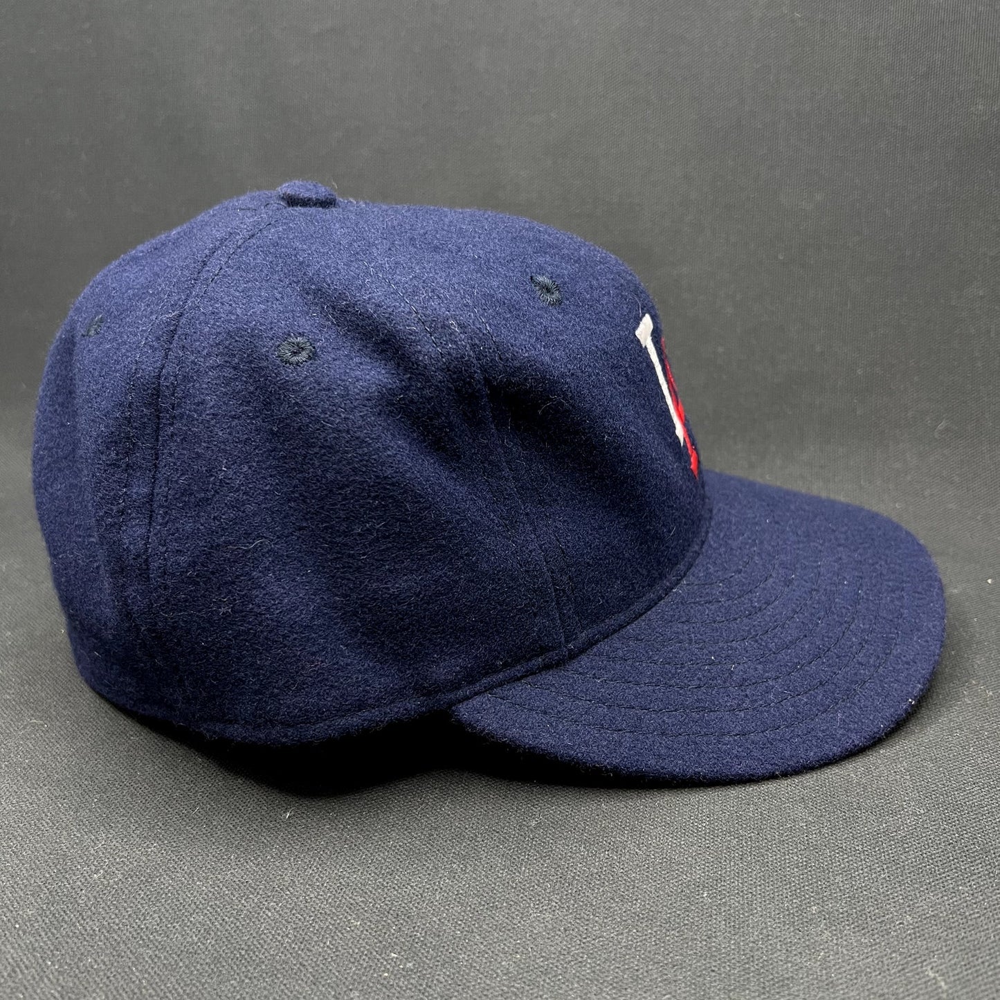 7 1/2 Ebbets Field Flannels Los Angeles Wool Fitted Hat USA Size