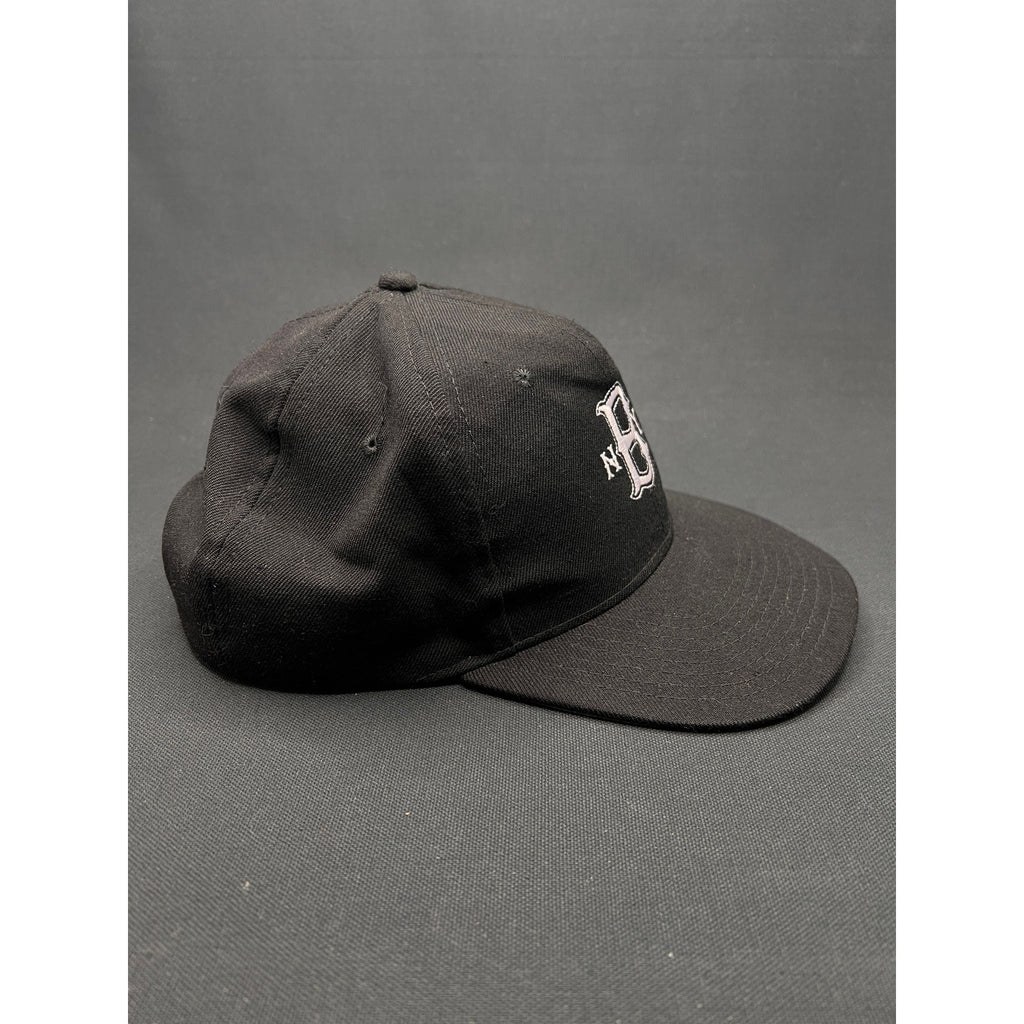 Vintage Brooklyn NY Logo Snapback Hat – Speedway Wool Blend Black Cap