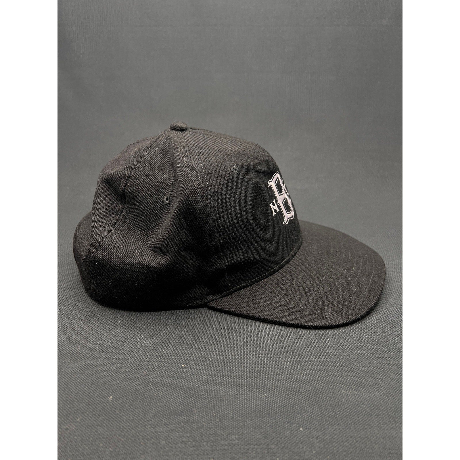 Vintage Brooklyn NY Logo Snapback Hat – Speedway Wool Blend Black Cap