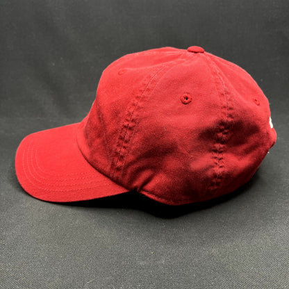 Vintage Volkl Skis Strapback Hat Red Snow Sports Skiing Cap