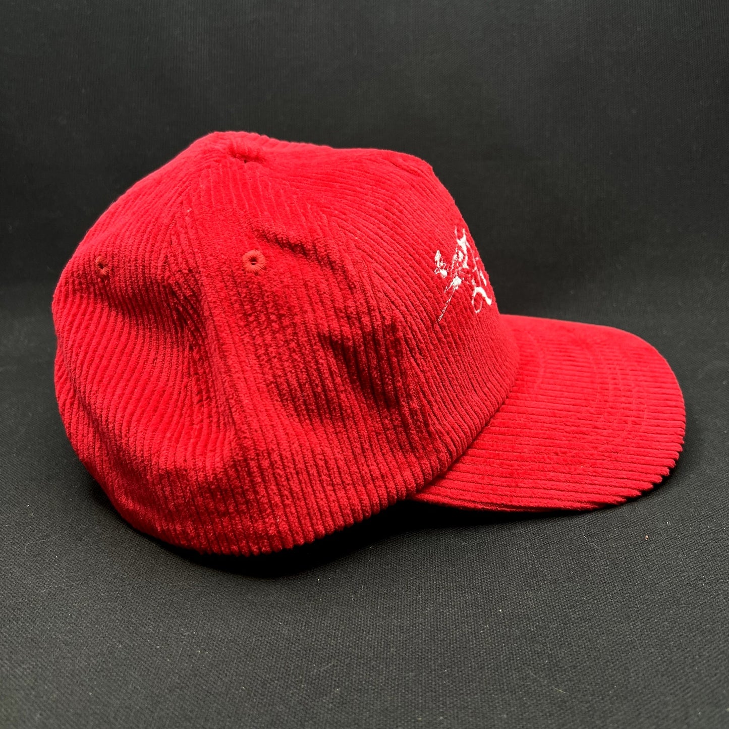 Logic Cowboy Bebop Red Corduroy Snapback Anime Hat Sunrise Bandai Namco