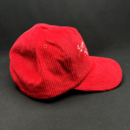 Logic Cowboy Bebop Red Corduroy Snapback Anime Hat Sunrise Bandai Namco