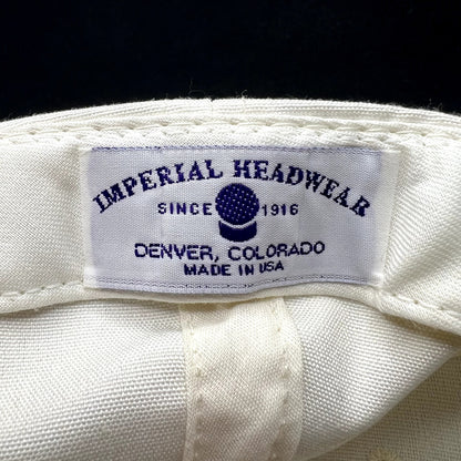 Vintage Grandote Peaks Golf Club PEDCO Classic Strapback Hat Made USA Imperial