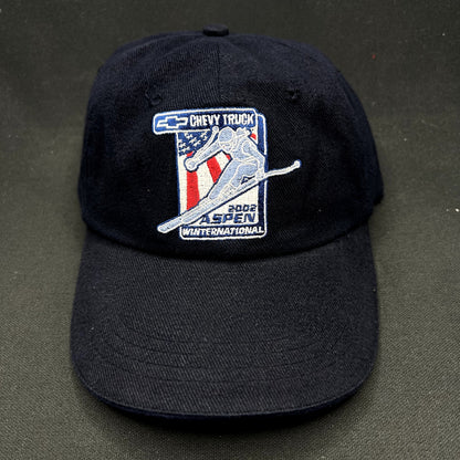 2002 Aspen Winternational Chevy Truck Ski Strapback Hat Karbon Canada