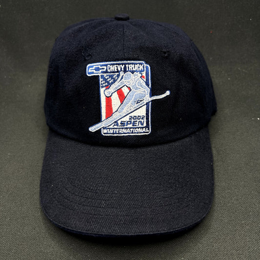 2002 Aspen Winternational Chevy Truck Ski Strapback Hat Karbon Canada