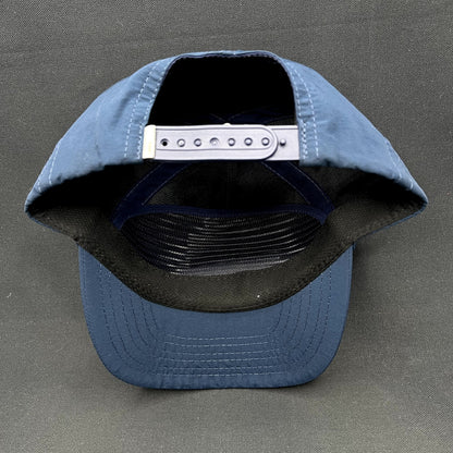 Vuori Investment In Happiness Navy Snapback Performance Hat