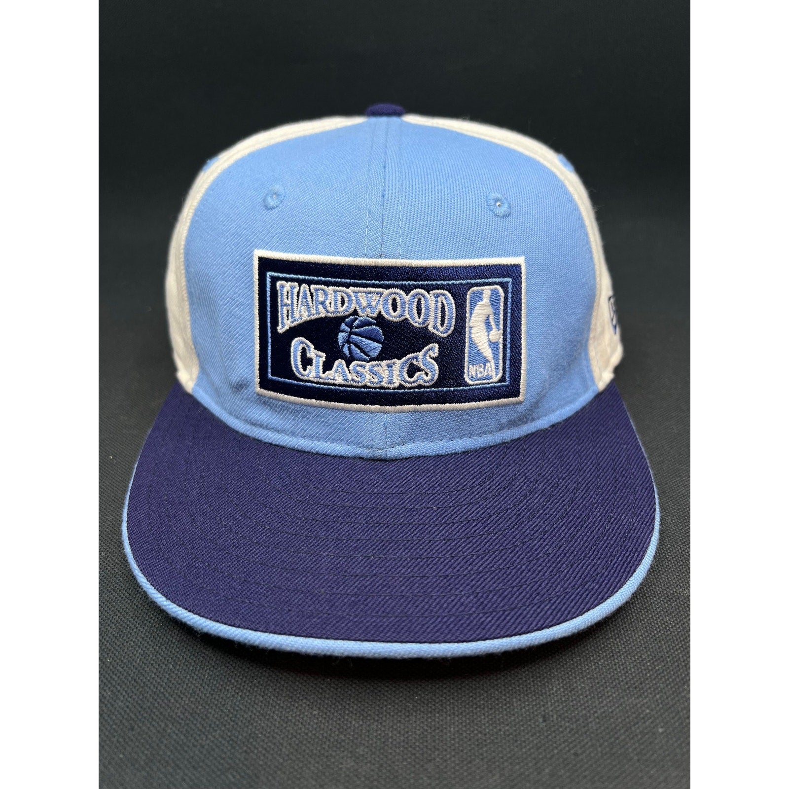 New Era 59FIFTY Hardwood Classics NBA Los Angeles Hat Light Blue Navy 7¼