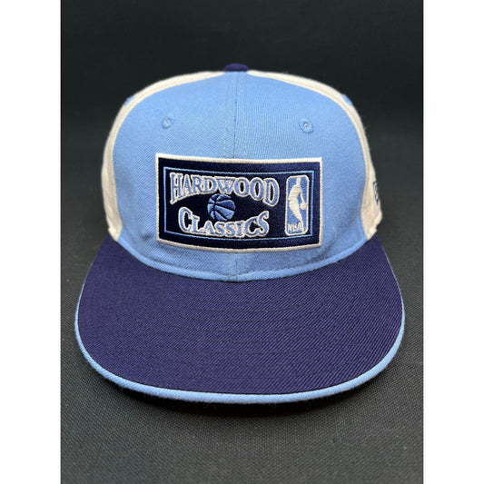 New Era 59FIFTY Hardwood Classics NBA Los Angeles Hat Light Blue Navy 7¼