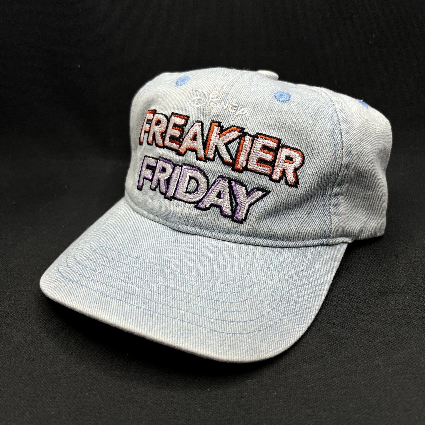 Disney Freakier Friday Movie Promo Light Blue Strapback Hat 2025