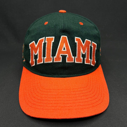 6 7/8 Vintage Miami Hurricanes Fitted Hat American Needle NCAA