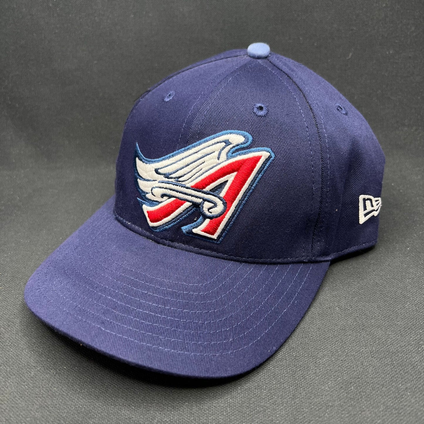 Vintage Anaheim Angels Winged A New Era Snapback Hat MLB 2000s