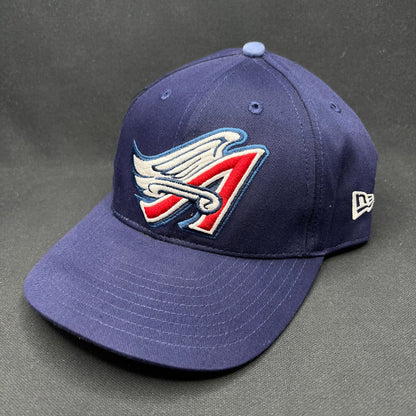 Vintage Anaheim Angels Winged A New Era Snapback Hat MLB 2000s