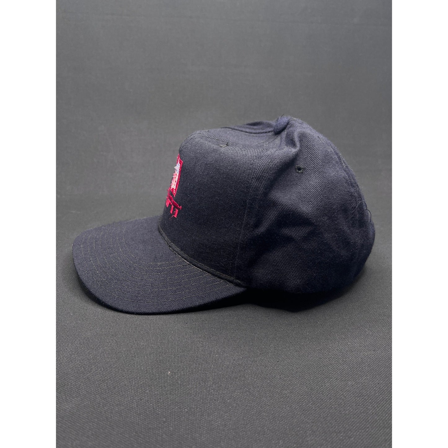 Vintage 1990s NFL ESPN Snapback Hat – Yupoong Serge Cap (Navy/Green Under)