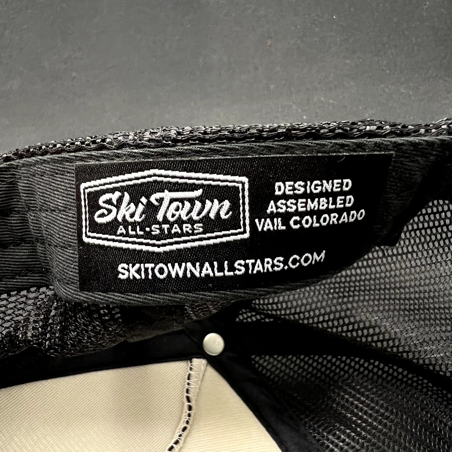 Barre Ski Town All-Stars Trucker Snapback Hat Vermont Ski Resort