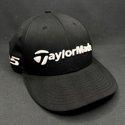 TaylorMade TP5 Golf Snapback Hat Black Adjustable Cap