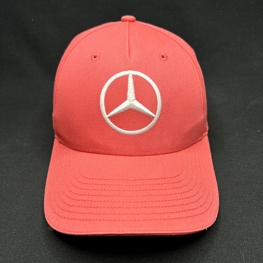Mercedes AMG Petronas Monster Energy Strapback Hat Coral Pink