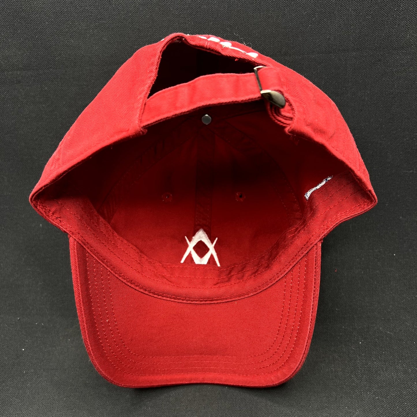 Vintage Volkl Skis Strapback Hat Red Snow Sports Skiing Cap
