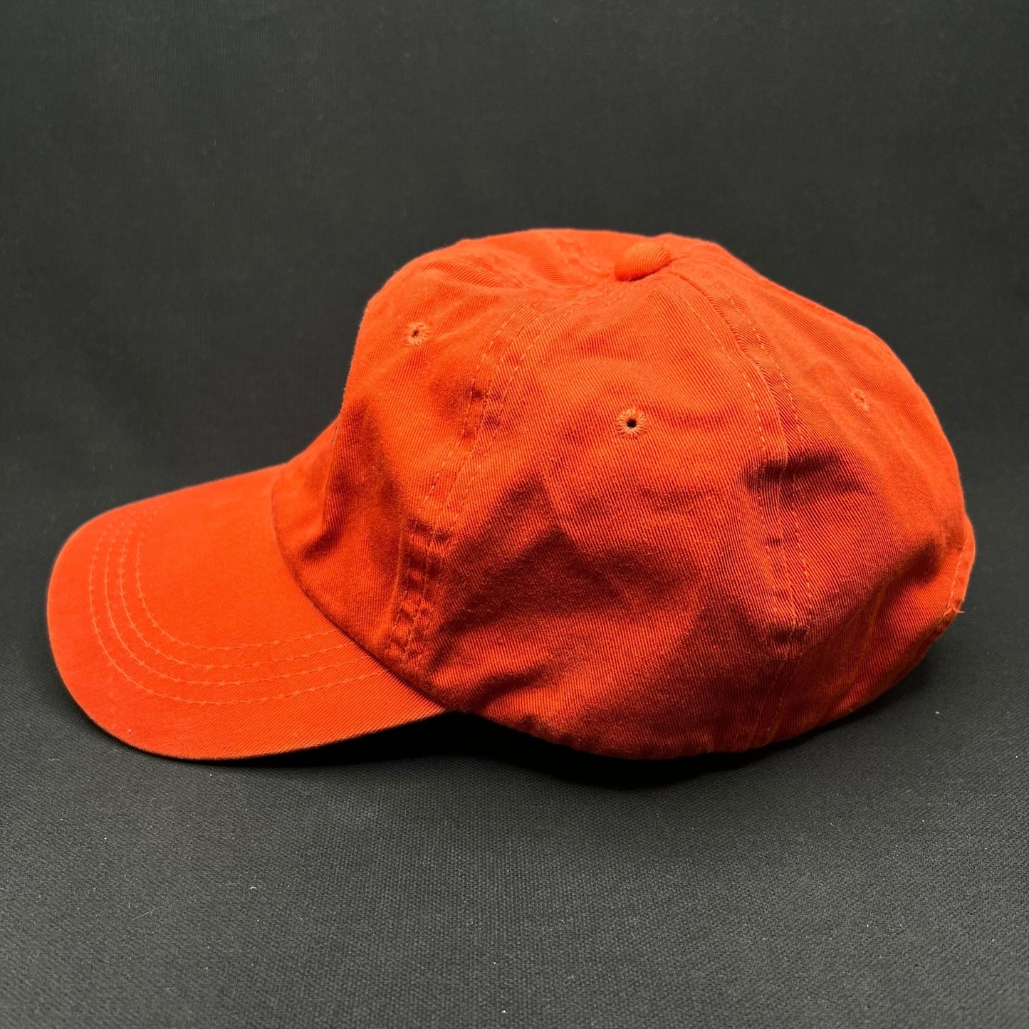 Vintage St. Francis Strapback Hat Orange Script Logo OC Cap 90s