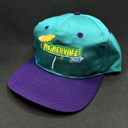 Vintage Marc Weiner Weinerville Boney Snapback Hat Nickelodeon 90s