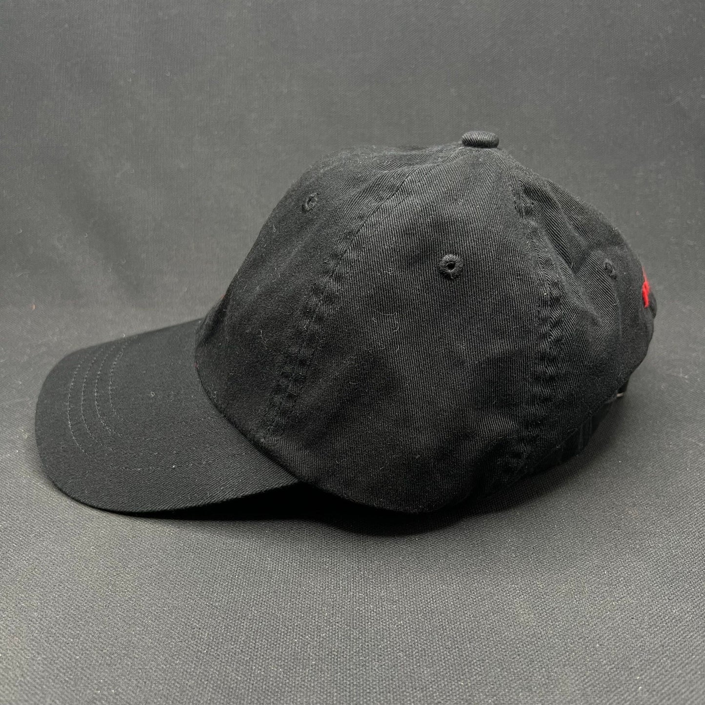 Polo Ralph Lauren Strapback Hat Black Red Pony Classic Cap
