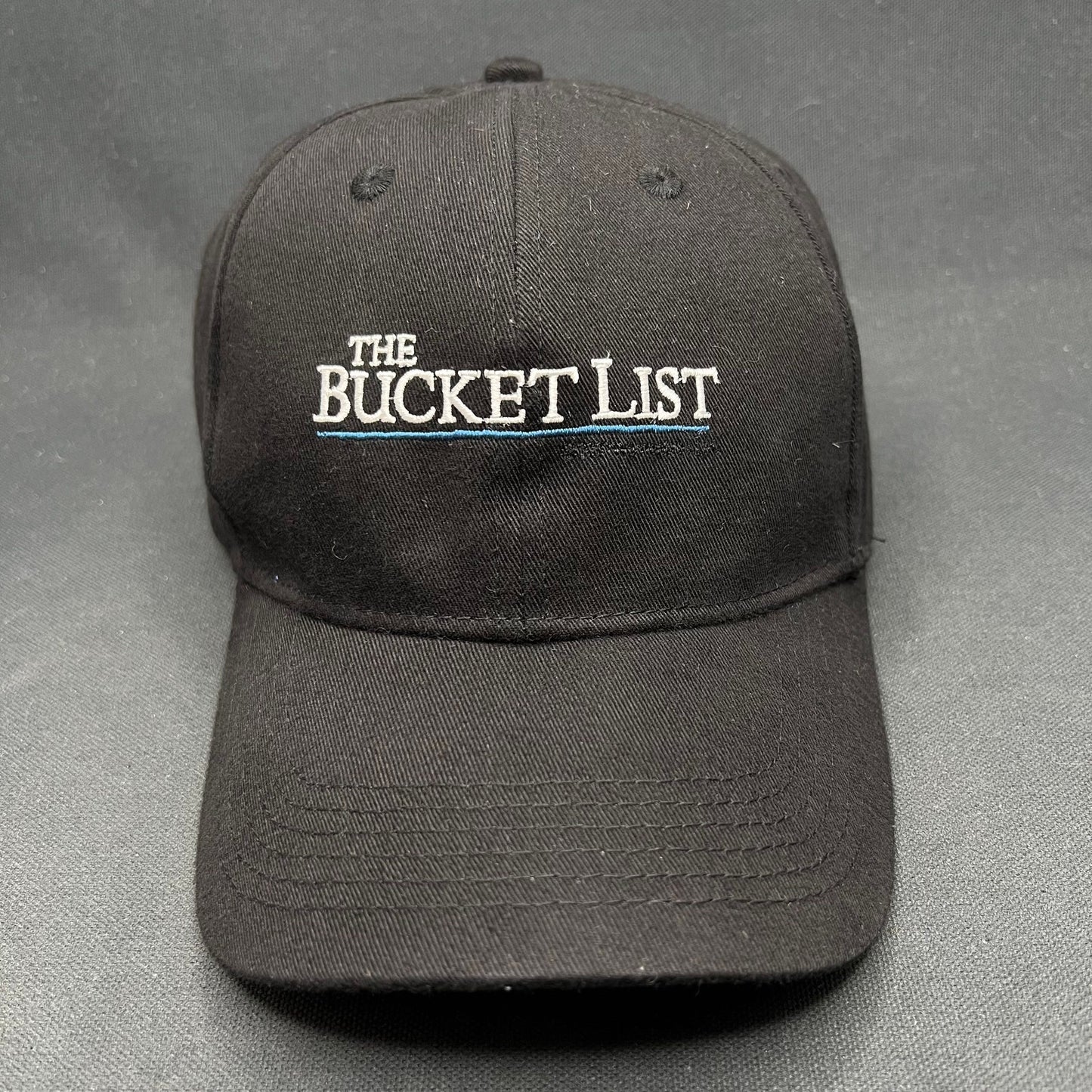 The Bucket List Movie Cast Crew Strapback Hat OTC Hollywood Promo
