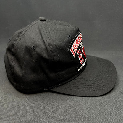 Vintage Chicago Bulls Three-Peat 1991 1992 1993 Champions Snapback Hat