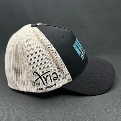 Michael Jordan MJ Invitational Flexfit Mesh Golf Hat Black White
