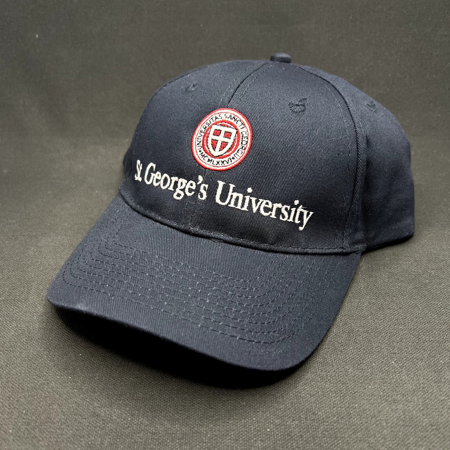 St. George’s University Strapback Hat Port & Company Medical School Cap Navy