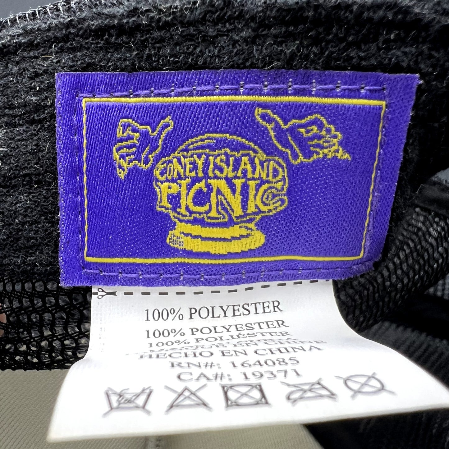 Coney Island Picnic Gentle Touch MedSpa Trucker Snapback Hat Black