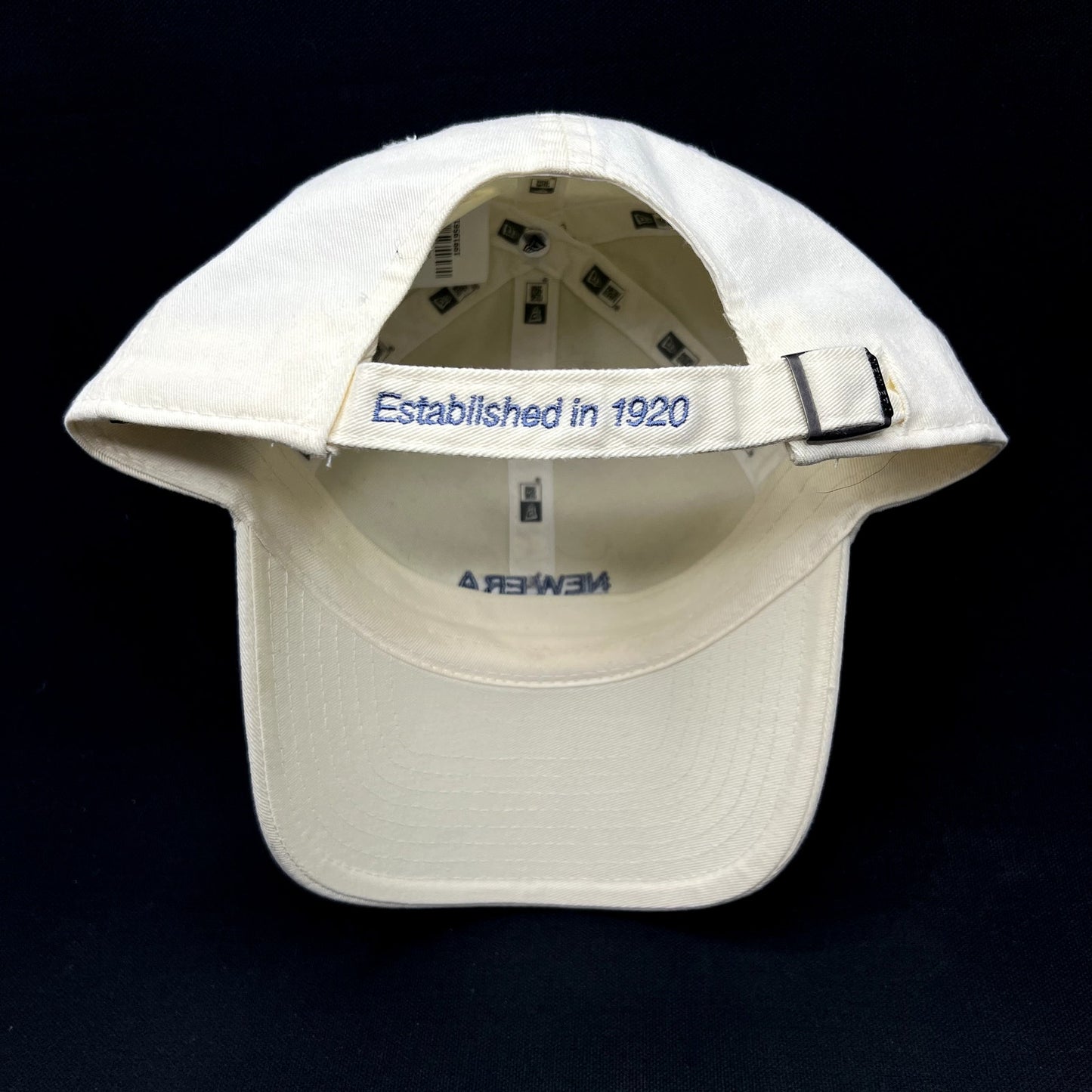 New Era Buffalo New York USA Strapback Hat Cream Adjustable Cap