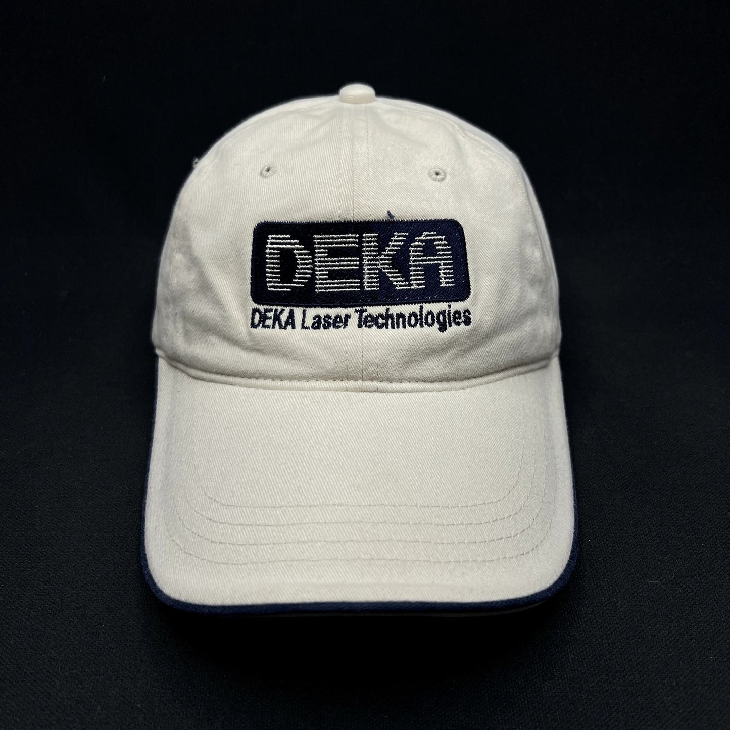 Vintage DEKA Laser Technologies Strapback Hat Brian Robinson Medical Tech Cap
