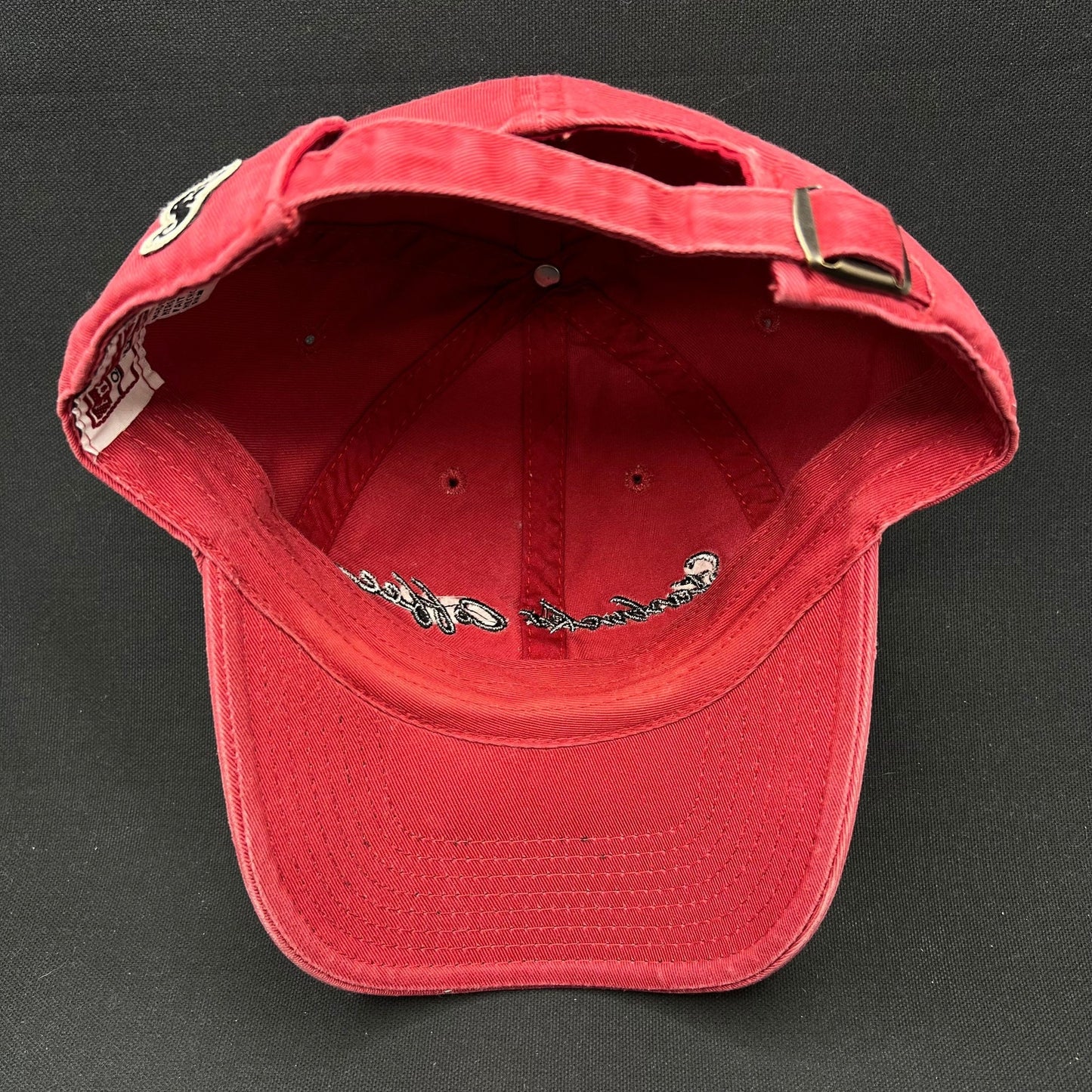 Starbucks Coffee Script Strapback Hat Red American Needle