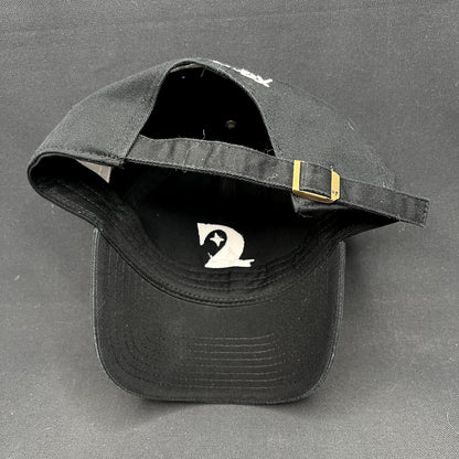 47 Brand Black “S” Strapback Hat Clean Up Adjustable Cap