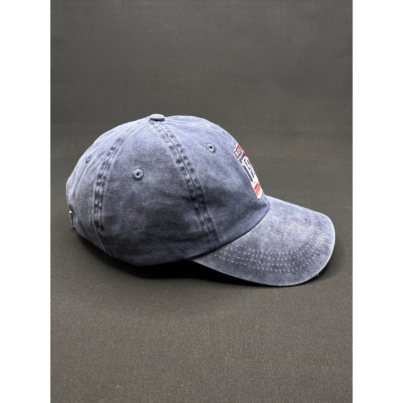 Rolls-Royce USA Logo Navy Dad Hat – Three In Brand Adjustable Cap