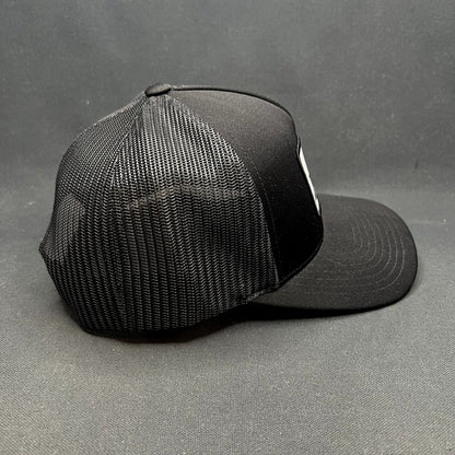 Greyson Clothiers Cross Arrows Wolf Trucker Snapback Hat Black Golf Cap