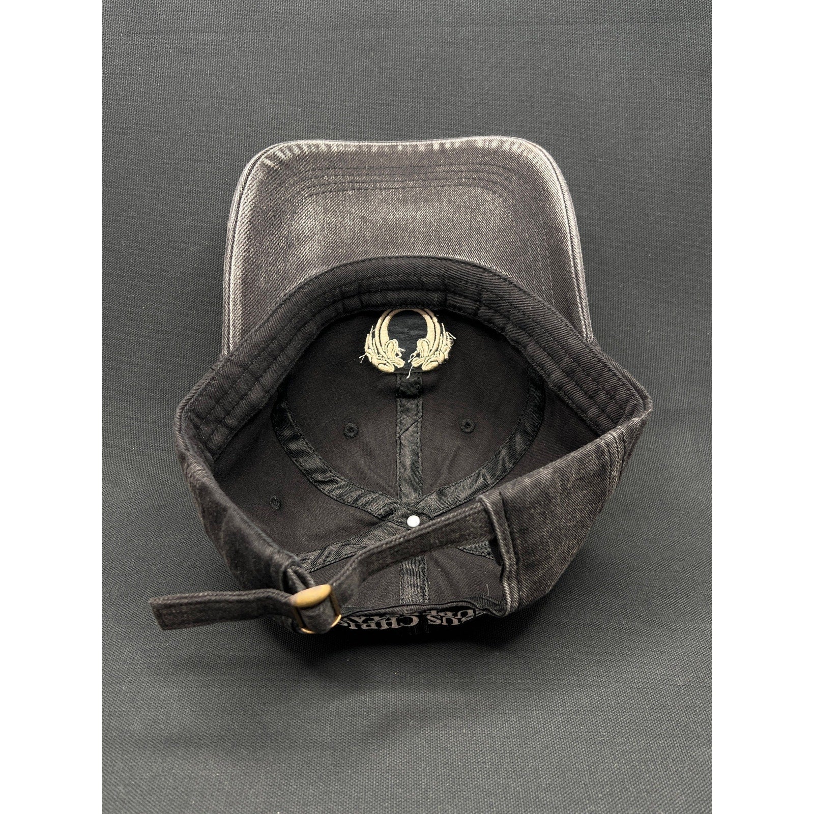 Vintage Jesus Christ Superstar Distressed Black Dad Hat – Adjustable